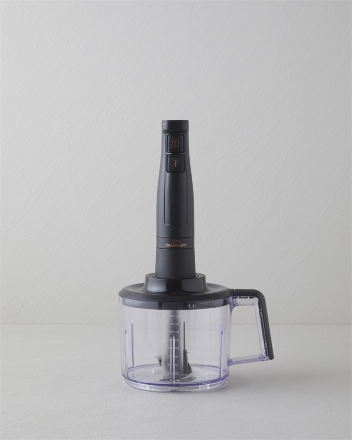 English Home MBS 3020 Soho Master Blend Plus 4 Bıçaklı Mini Blender Seti 1500W Siyah-Bakır