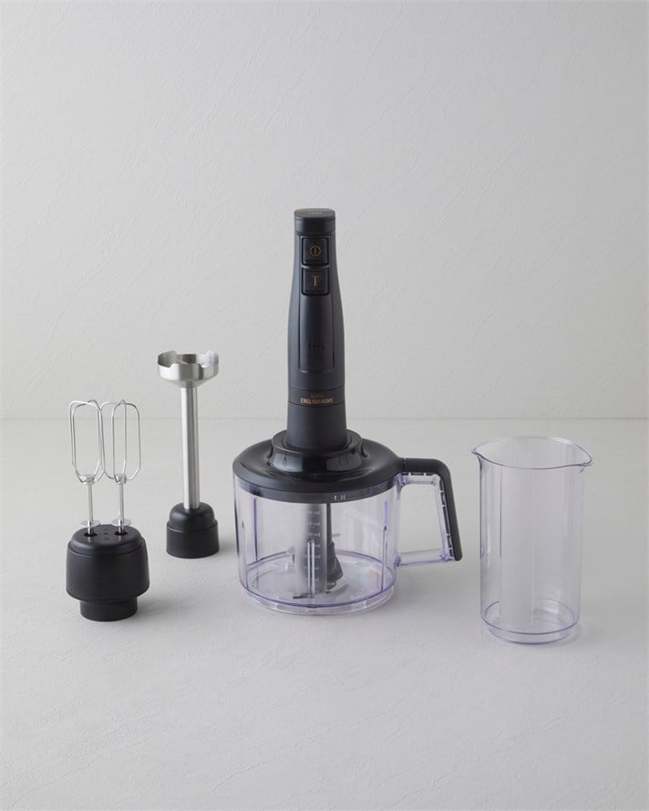 English Home MBS 3020 Soho Master Blend Plus 4 Bıçaklı Mini Blender Seti 1500W Siyah-Bakır