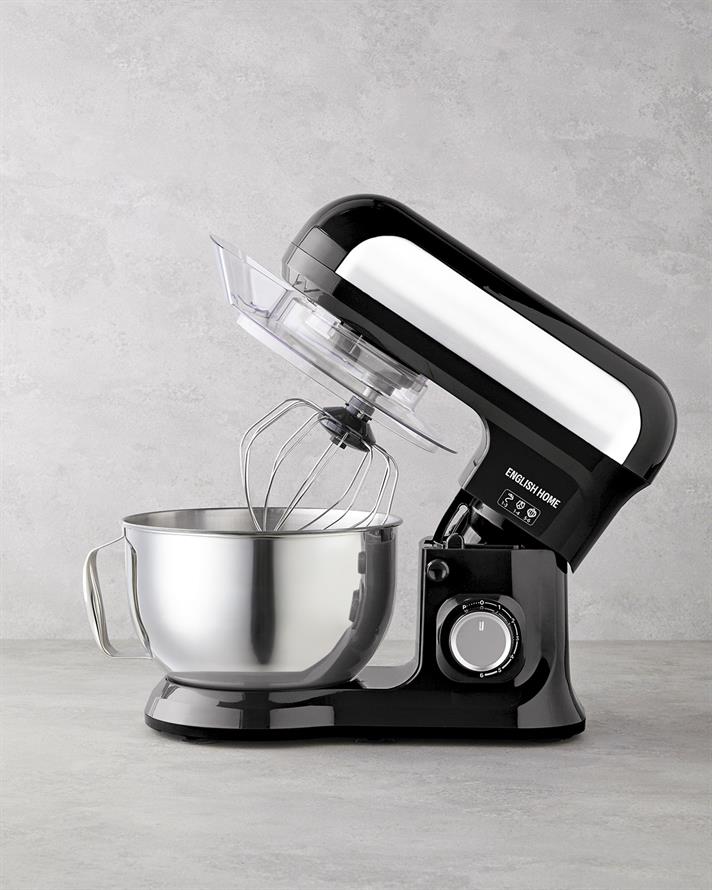 English Home SMR 3001 Hammurix Hamur Yoğurma Makinesi 5,5 L Siyah-Krom