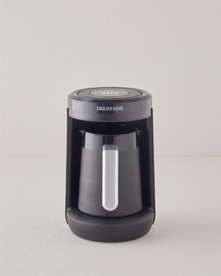 English Home TKM 6002 Çift Taşım Türk Kahvesi Makinesi Siyah-Krom