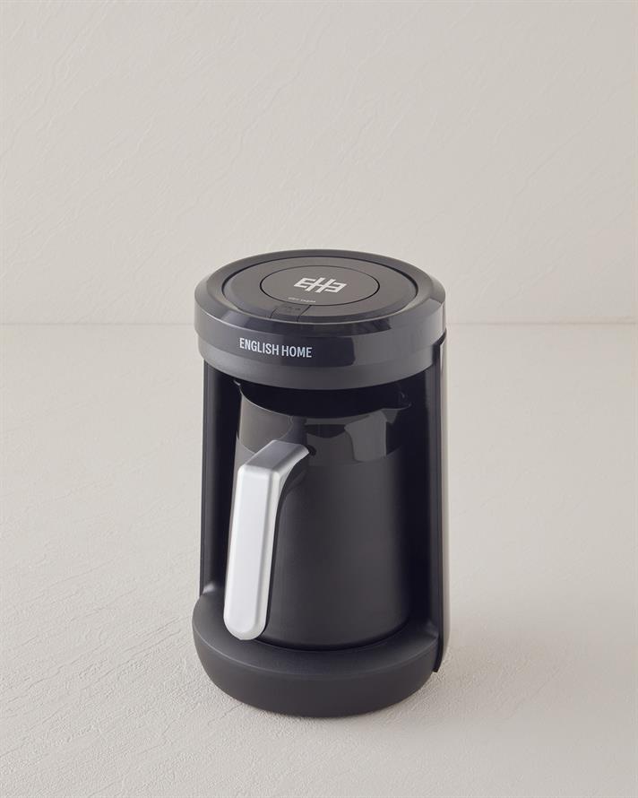 English Home TKM 6002 Çift Taşım Türk Kahvesi Makinesi Siyah-Krom