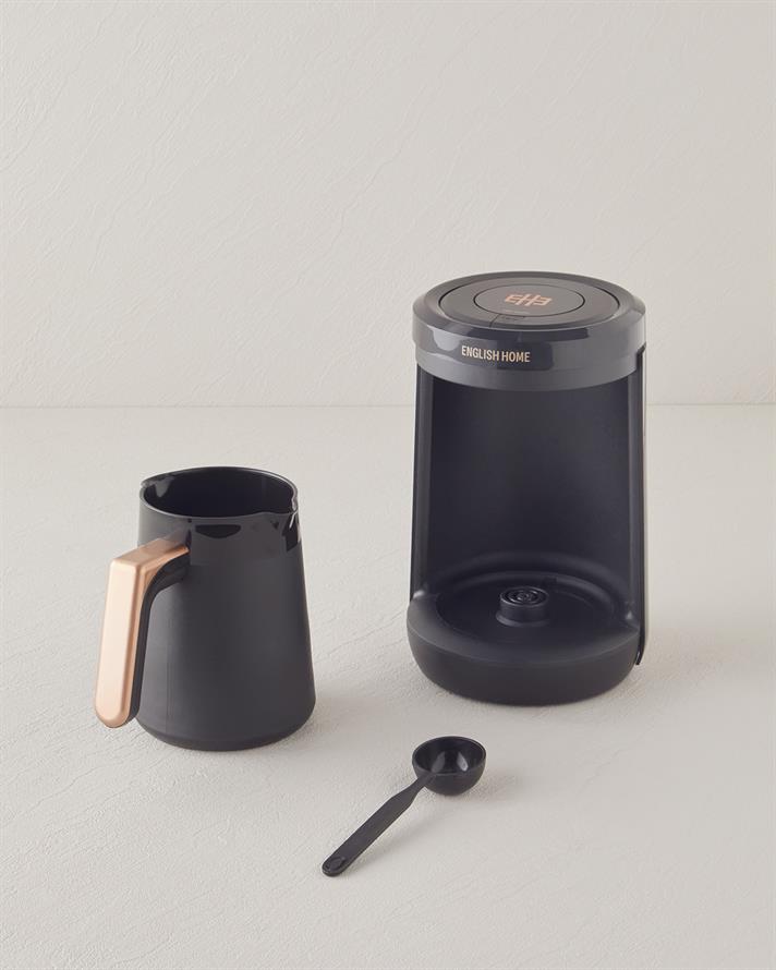 English Home TKM 6002 Çift Taşım Türk Kahvesi Makinesi Siyah-Bakır