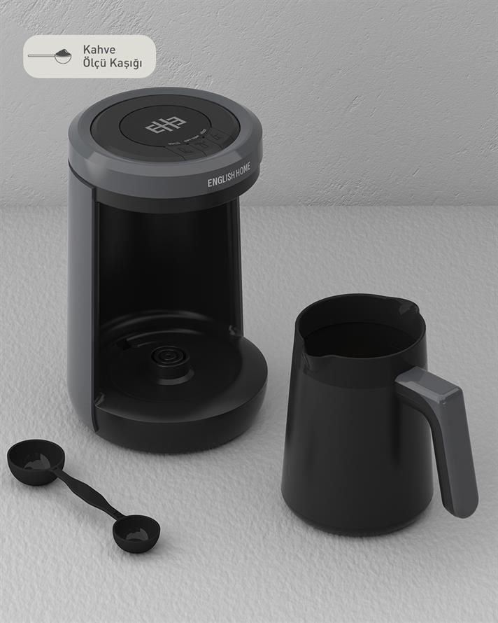 English Home TKM 6011 Sütlü Türk Kahvesi Makinesi 320 ml Antrasit