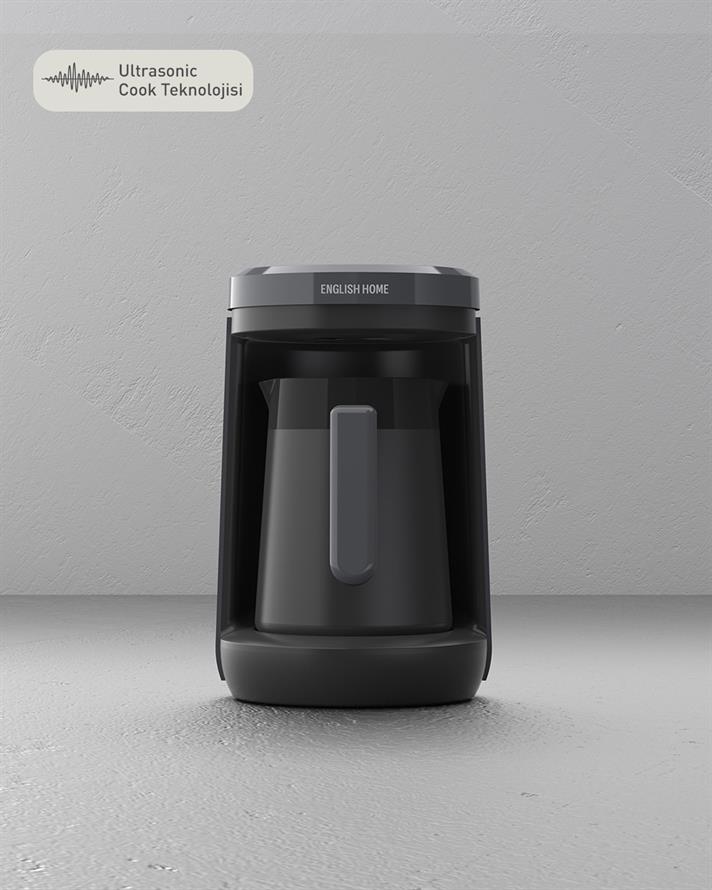 English Home TKM 6011 Sütlü Türk Kahvesi Makinesi 320 ml Antrasit