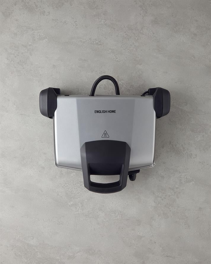 English Home TMK 5010 Çıkarılabilir Plakalı Tost Makinesi Siyah-Krom