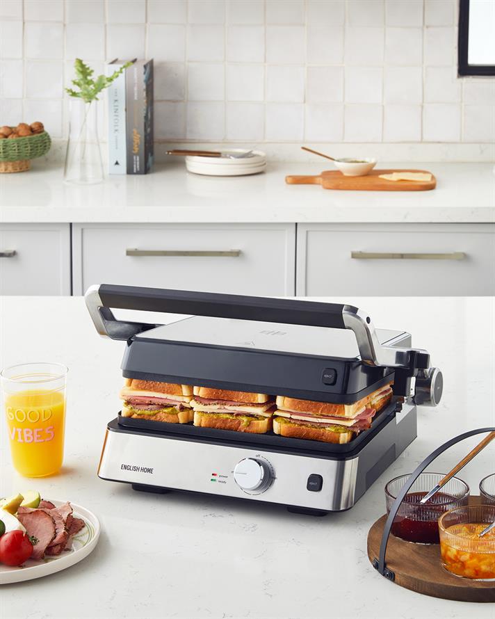 English Home TMK 5030 Izgara ve Tost Makinesi Inox