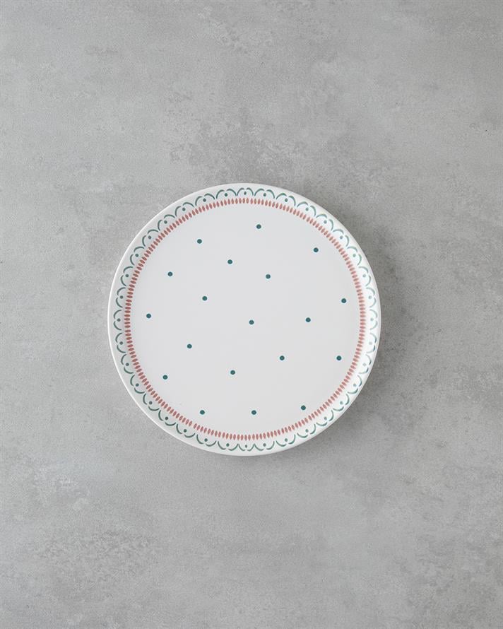 Enola Seramik Kahvaltı Takımı 8 Parça 2 Kişilik Yeşil