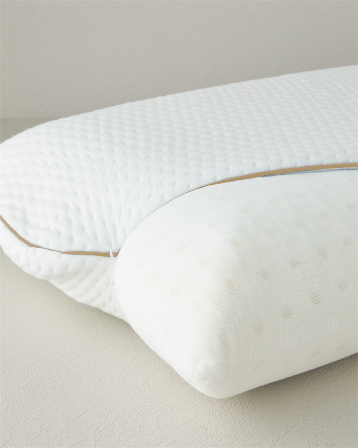 Ergonomik Boyun Destekli Visco Yastık 60x40x16 cm Beyaz