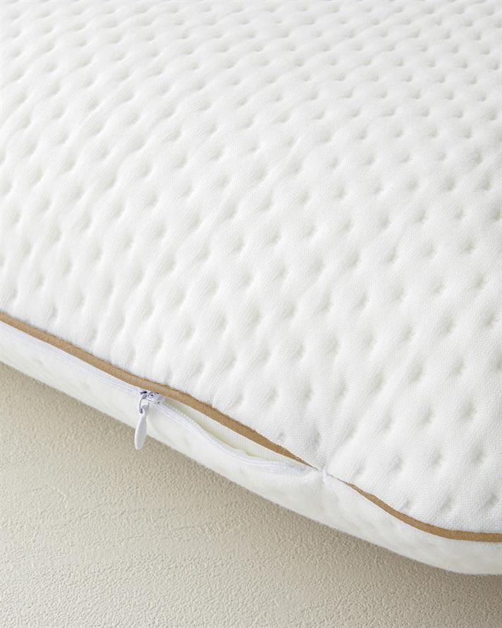 Ergonomik Boyun Destekli Visco Yastık 60x40x16 cm Beyaz