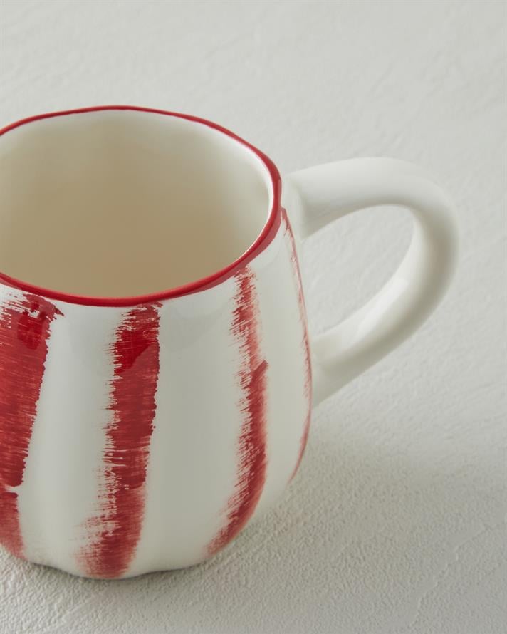 Etna Seramik Kupa 430 ml Kırmızı