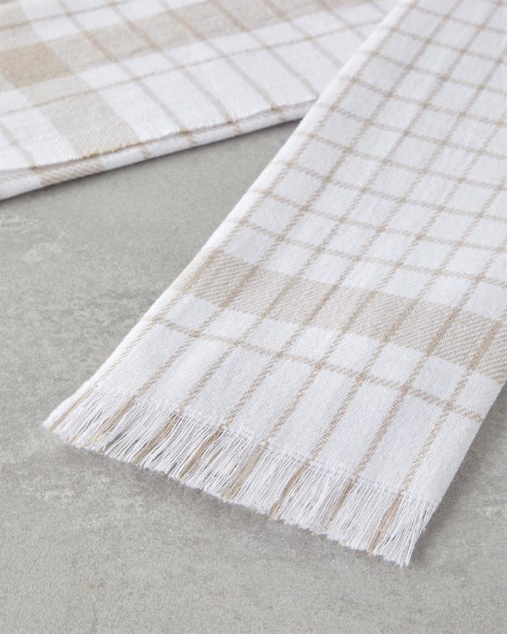 Evelyn Pamuk Polyester Kurulama Bezi 40x60 cm Bej