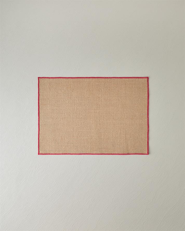 Exotic Lines Jüt 2li Amerikan Servis 35x50 cm Fuşya