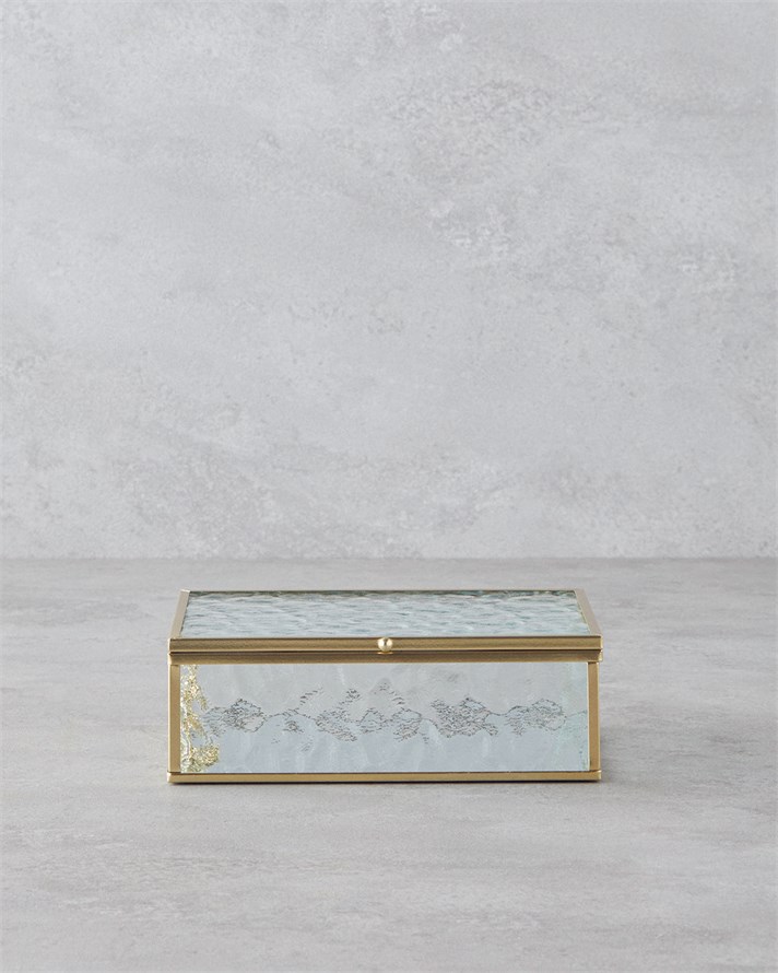 Fancy Dekoratif Kutu 18x12x7 cm Gold