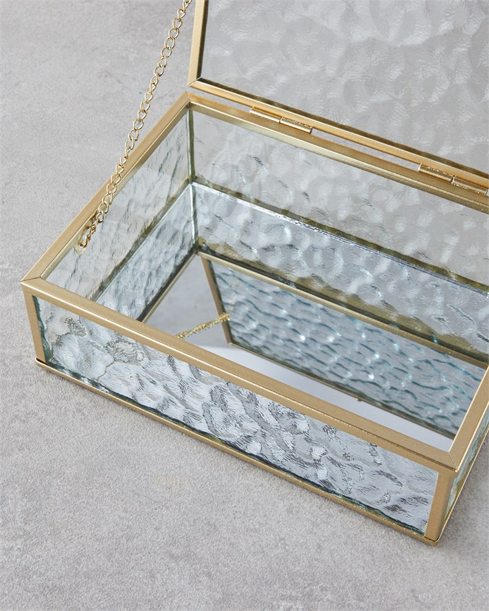 Fancy Dekoratif Kutu 18x12x7 cm Gold