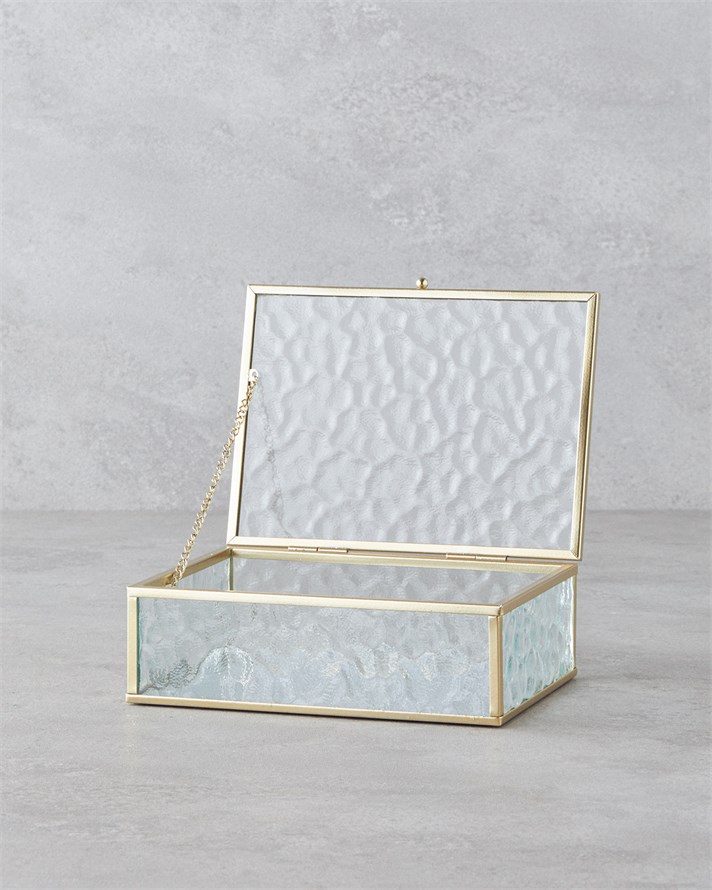 Fancy Dekoratif Kutu 18x12x7 cm Gold