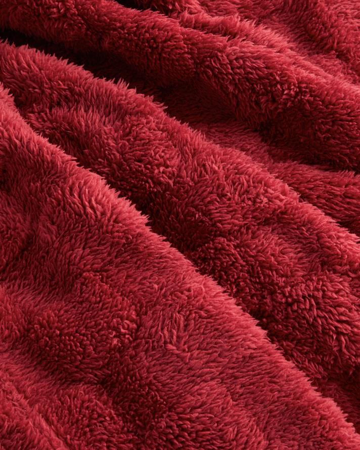 Fancy  Square Koltuk Şalı 120x160 cm Bordo