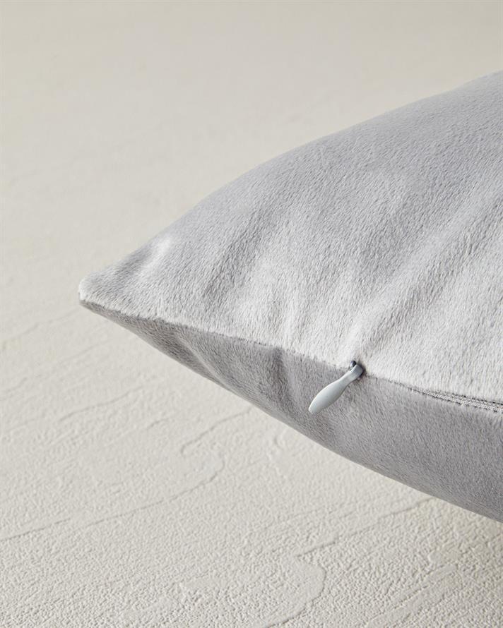 Faultier Bebe Dekoratif Kırlent 35x55 cm Açık Gri