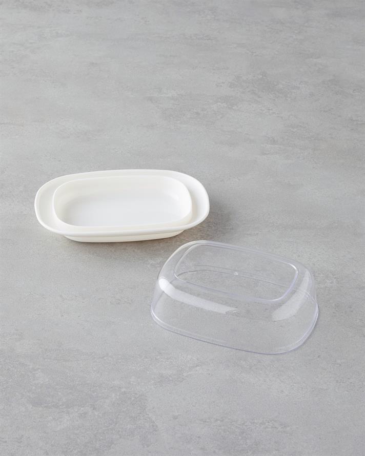 Fausta Saklama Kabı 17,4 x 12,5 x 6 cm Krem