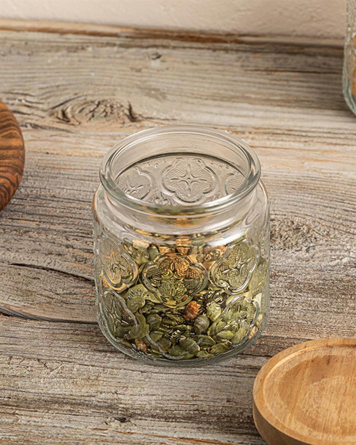 Felicita Cam Kavanoz Şeffaf