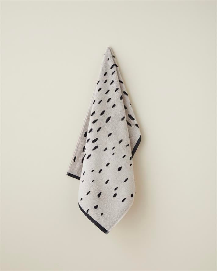 Felis Pamuk Yüz Havlusu 50x80 cm Ekru-Kahve