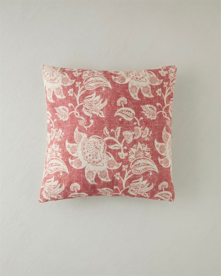 Fiora Kırlent Kılıfı 45x45 cm Bordo