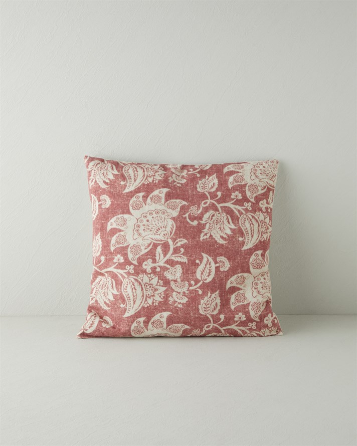 Fiora Kırlent Kılıfı 45x45 cm Bordo