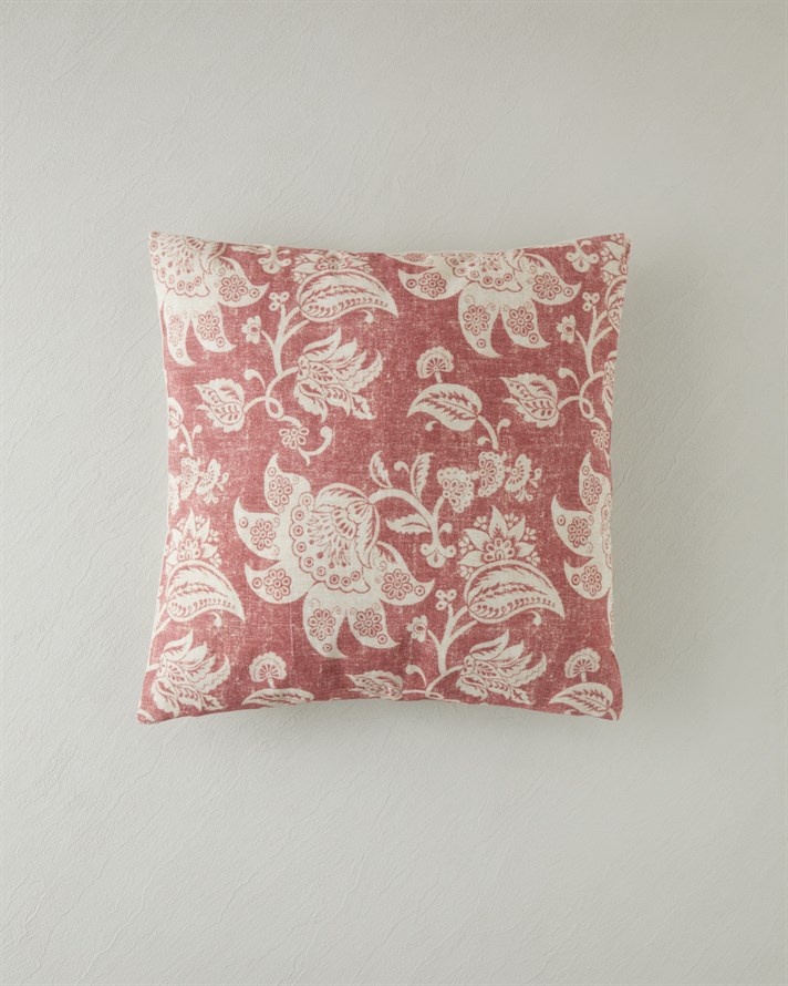 Fiora Kırlent Kılıfı 45x45 cm Bordo