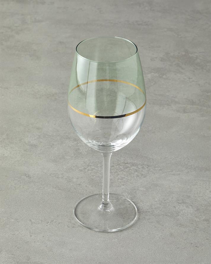 Fiore Cam 4lü Kadeh 540 Ml Açık Yeşil