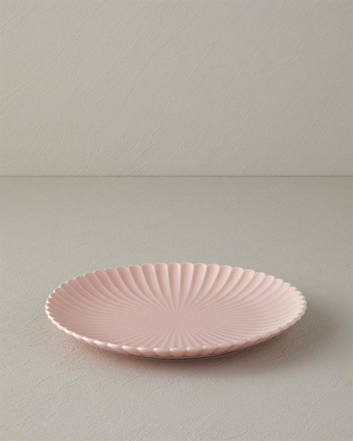 Fiore New Bone China Servis Tabağı Pudra