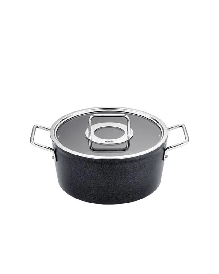 Fissler Adamant 5 Parça Tencere Seti 18-20-24 cm Siyah