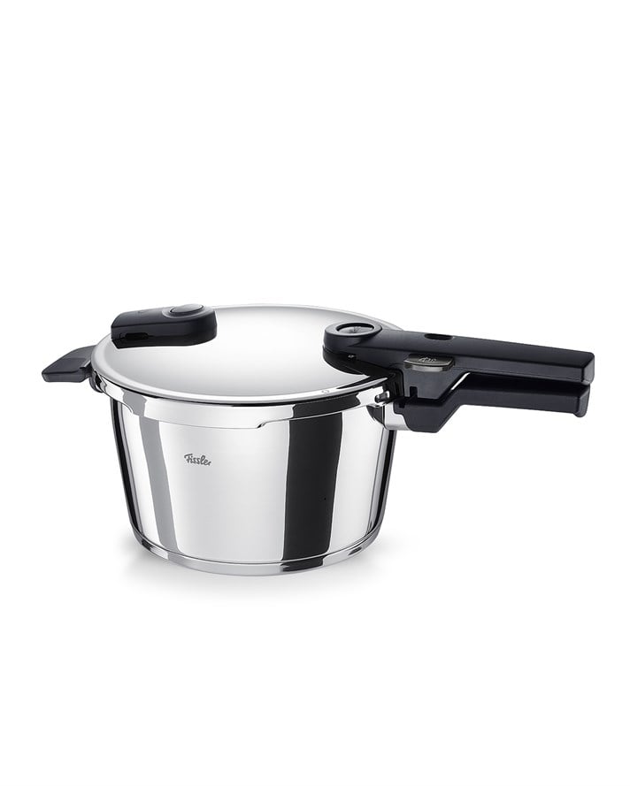 Fissler Vitaquick Glossy Düdüklü Tencere 4,5L Siyah