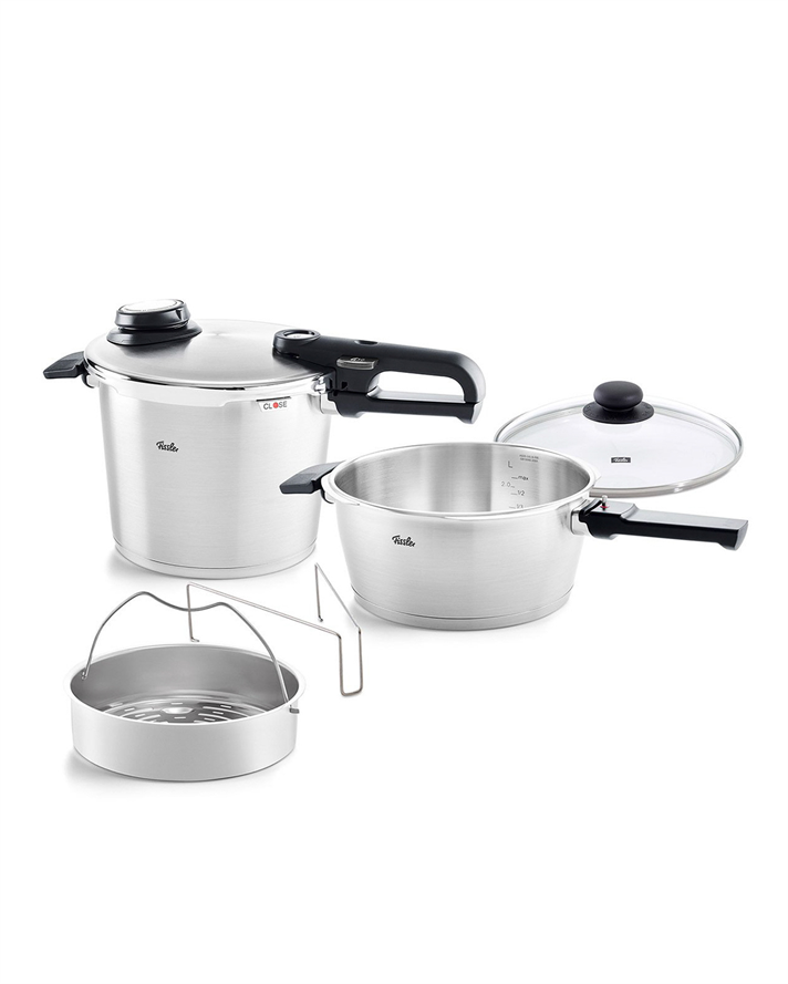 Fissler Vitavit Premium Düdüklü Tencere Seti 6 + 3,5 L Mat