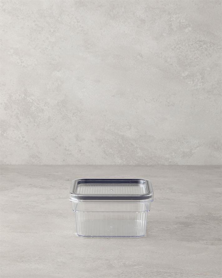 Fleur 3lü Mutfak Düzenleyici 850 ml – 850 ml – 1,80 L Şeffaf