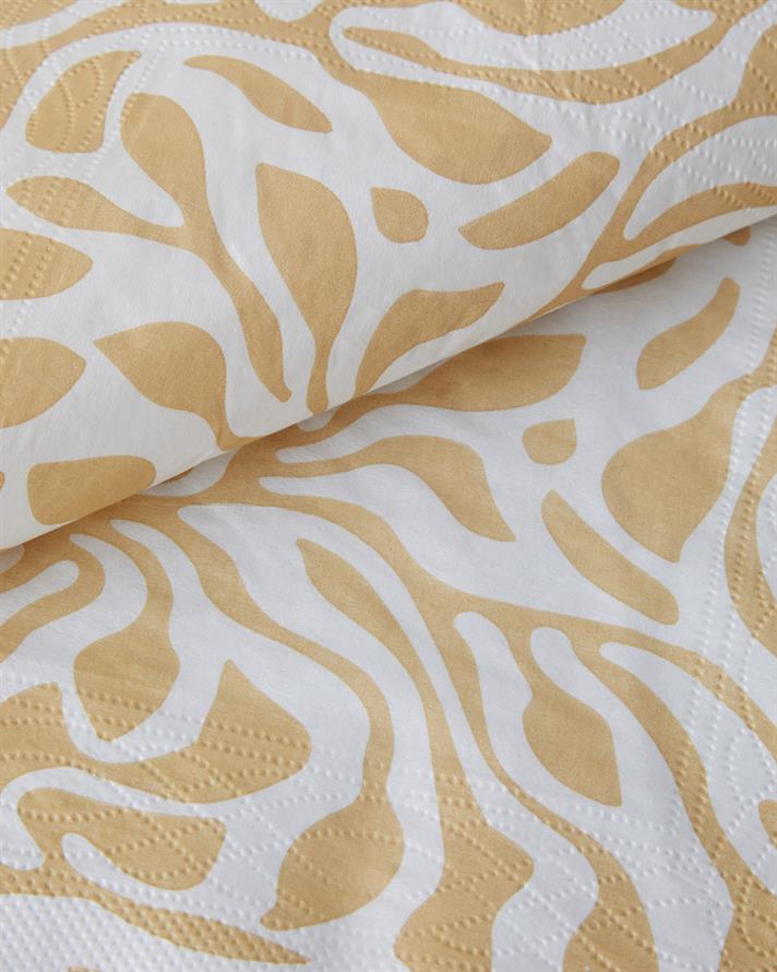 Fleurwave 20li Kağıt Peçete 33x33 cm Bej