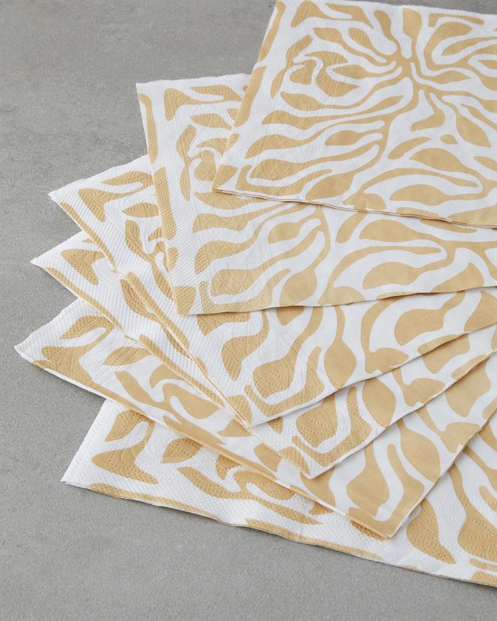 Fleurwave 20li Kağıt Peçete 33x33 cm Bej