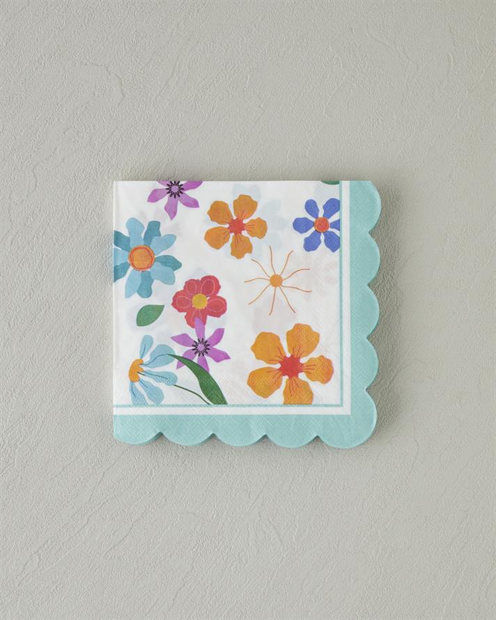 Floralia Kağıt 20li Kağıt Peçete 32x32 cm Yeşil