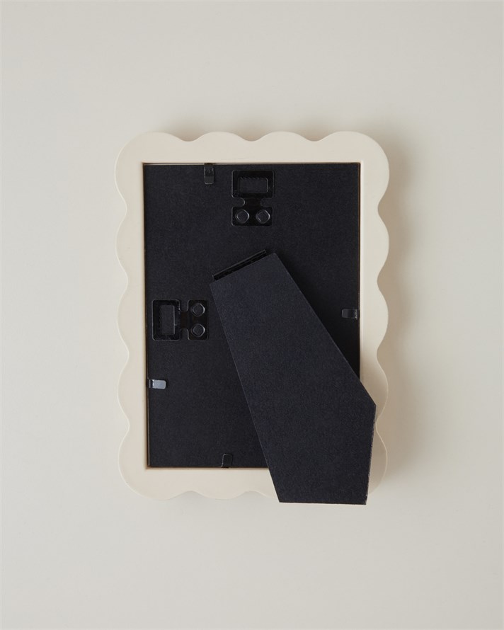 Flore Mdf Çerçeve 10x15 cm Krem