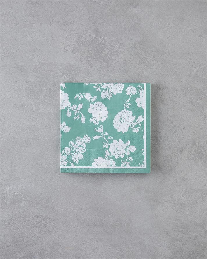 Florella Kağıt 20li Kağıt Peçete 33x33 cm Yeşil