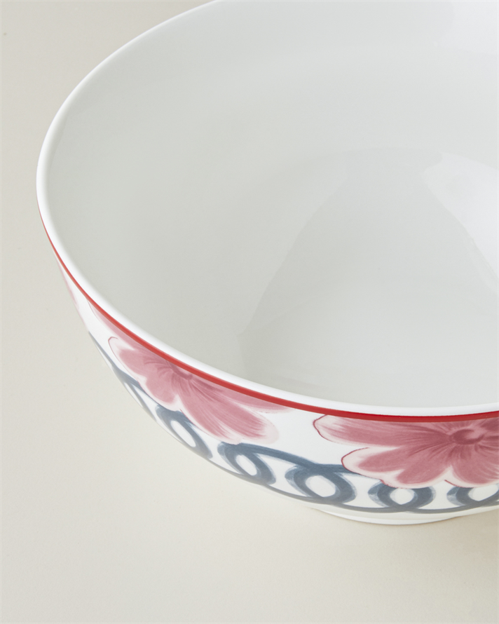 Florentis Bone Porselen Kase 19 cm Renkli