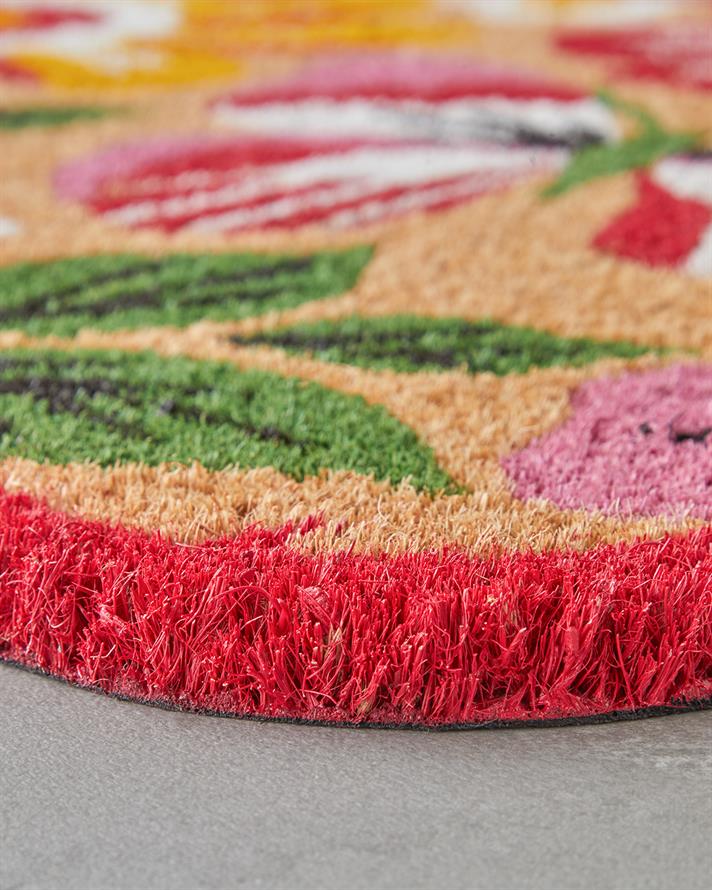 Florina Kapı Önü Paspası 45x75 cm Multicolor