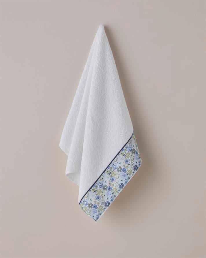 Florina Pamuk Yüz Havlusu 50x80 cm Beyaz