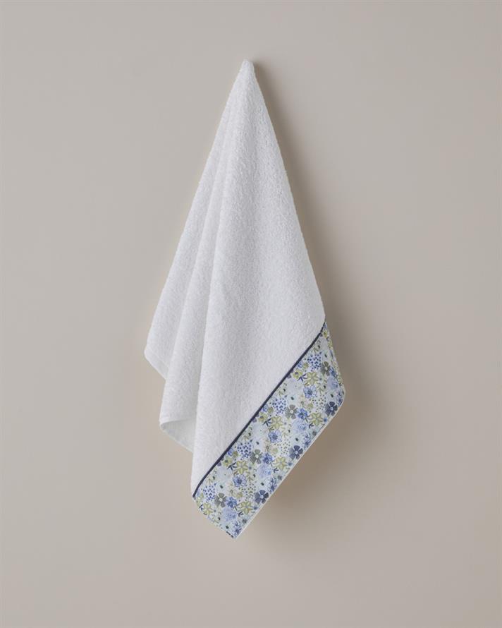 Florina Pamuk Yüz Havlusu 50x80 cm Beyaz