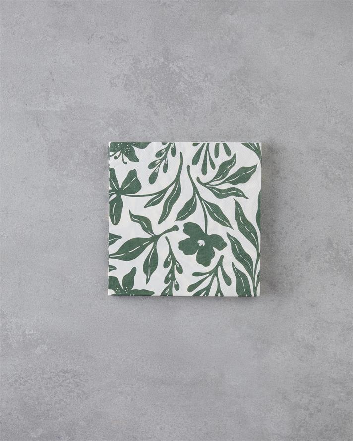 Floris Kağıt 20li Kağıt Peçete 33x33 cm Yeşil