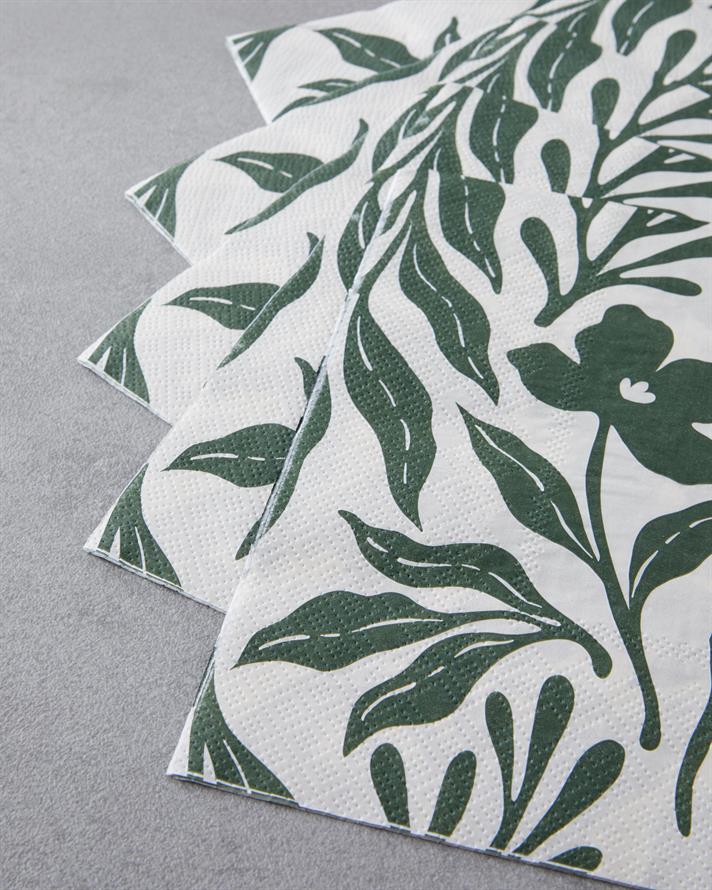 Floris Kağıt 20li Kağıt Peçete 33x33 cm Yeşil