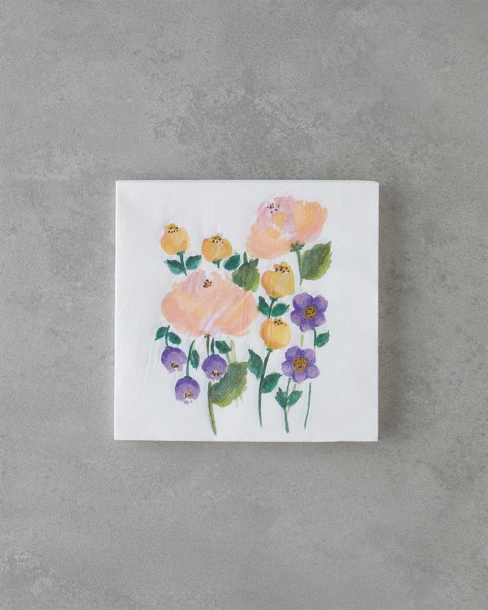 Florset 20li Kağıt Peçete 33x33 cm Renkli