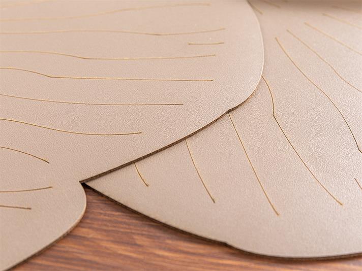 Flowery Suni Deri 2li Amerikan Servis Vizon