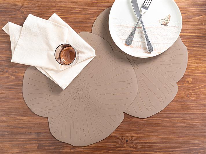 Flowery Suni Deri 2li Amerikan Servis Vizon