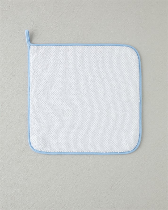 Fluffy Cloud Pamuk 2li Kurulama Bezi 30x30 cm Mavi-Lila