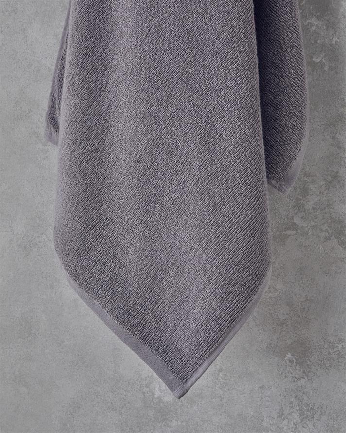 Fluffy Cotton Plus Pamuklu Banyo Havlusu 70x140 cm Gri