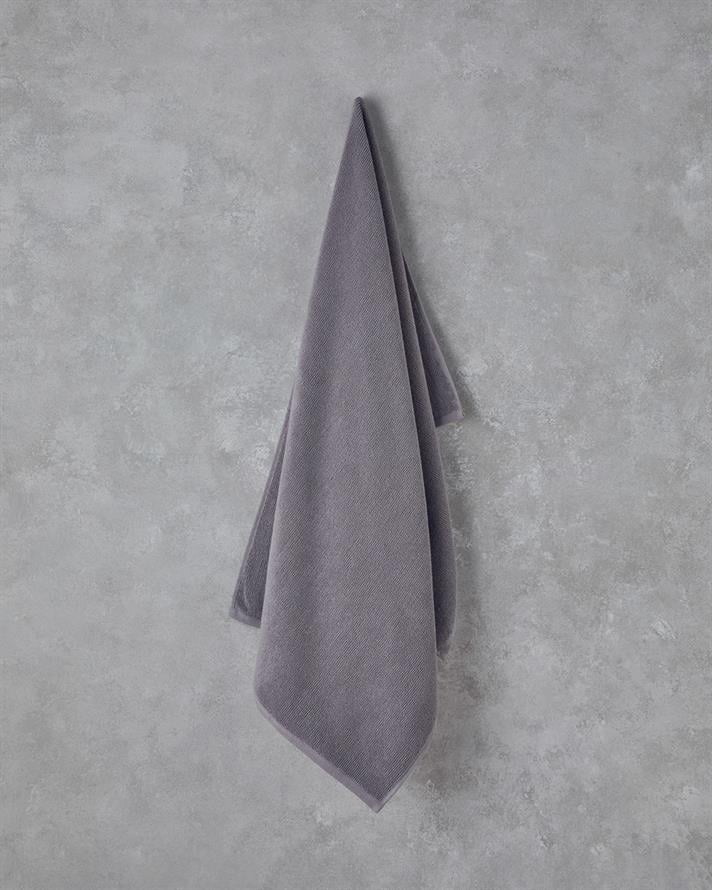 Fluffy Cotton Plus Pamuklu Banyo Havlusu 70x140 cm Gri